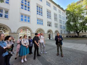 NAFAns touring the Berlin School of Economics and Law