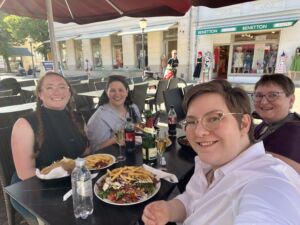 Doner kebab dinner in Potsdam