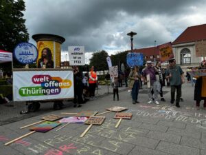 Protest in Weimar