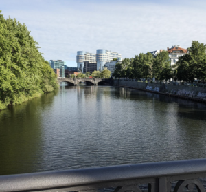 View down the spree.